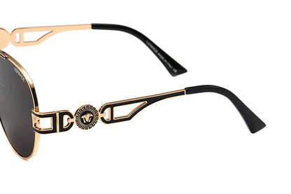 VERSACE LION HEAD SQUARE FRAME GLASSES – FULL SET – 1:1 HIGH END