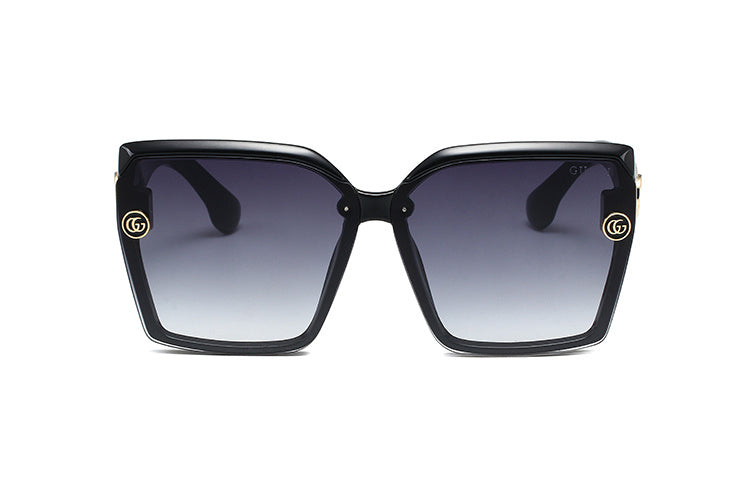 GUCCI OVERSIZED GEOMETRIC SUNGLASSES – FULL SET – 1:1 HIGH END