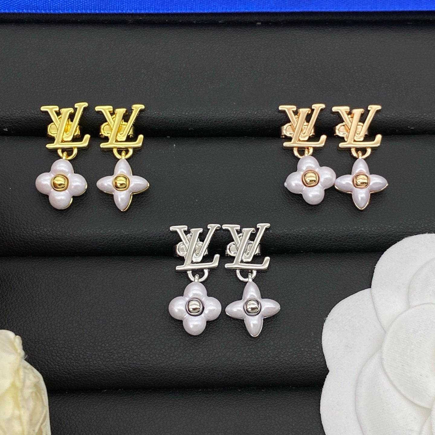 LOUIS VUITTON COLOR BLOSSOM EARRINGS – FULL SET - 1:1 HIGH END