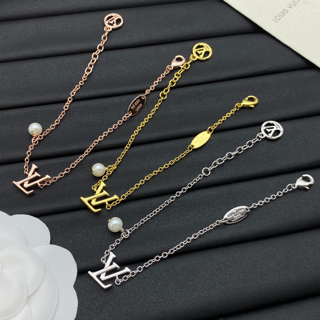 LOUIS VUITTON ICONIC ENAMEL BRACELET – Full Set  - 1:1 HIGH END