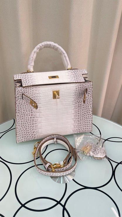 HERMÈS KELLY CROCODILE 25CM  - 1:1 HIGH END
