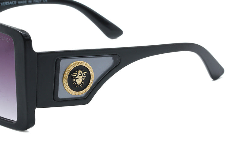 VERSACE OVERSIZED SQUARE SUNGLASSES – FULL SET – 1:1 HIGH END