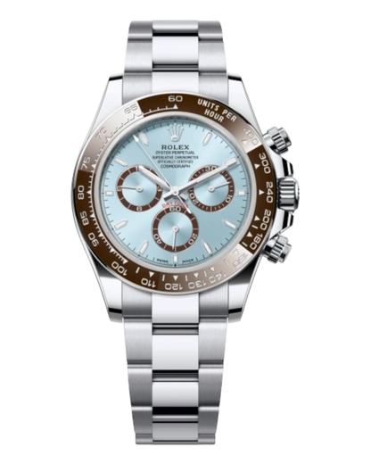 Rolex Cosmograph Daytona 40mm Platinum Ice Blue Dial Oyster - AUTOMATIK U1-Factory