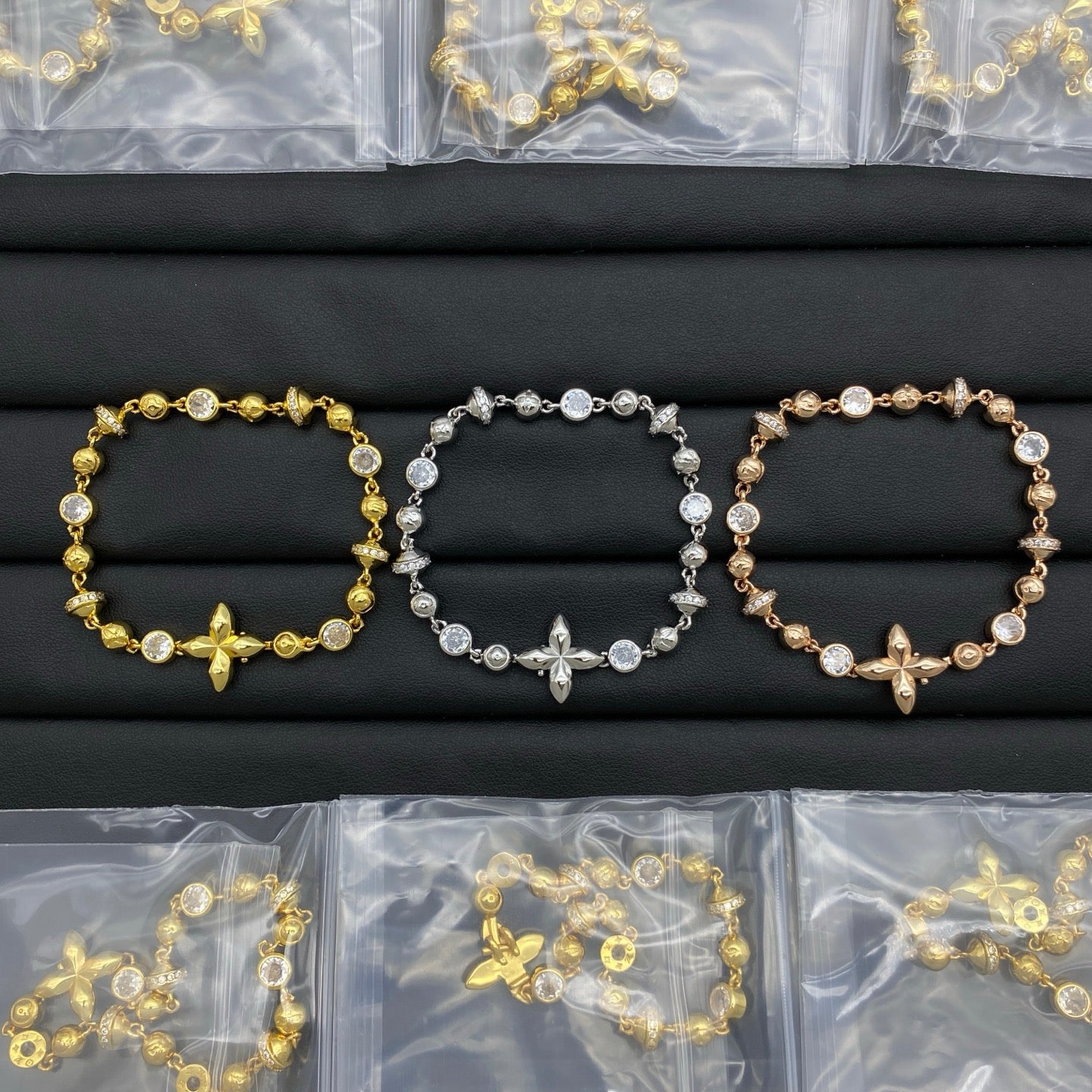 LOUIS VUITTON IDYLLE BLOSSOM BRACELET – Full Set - 1:1 HIGH END