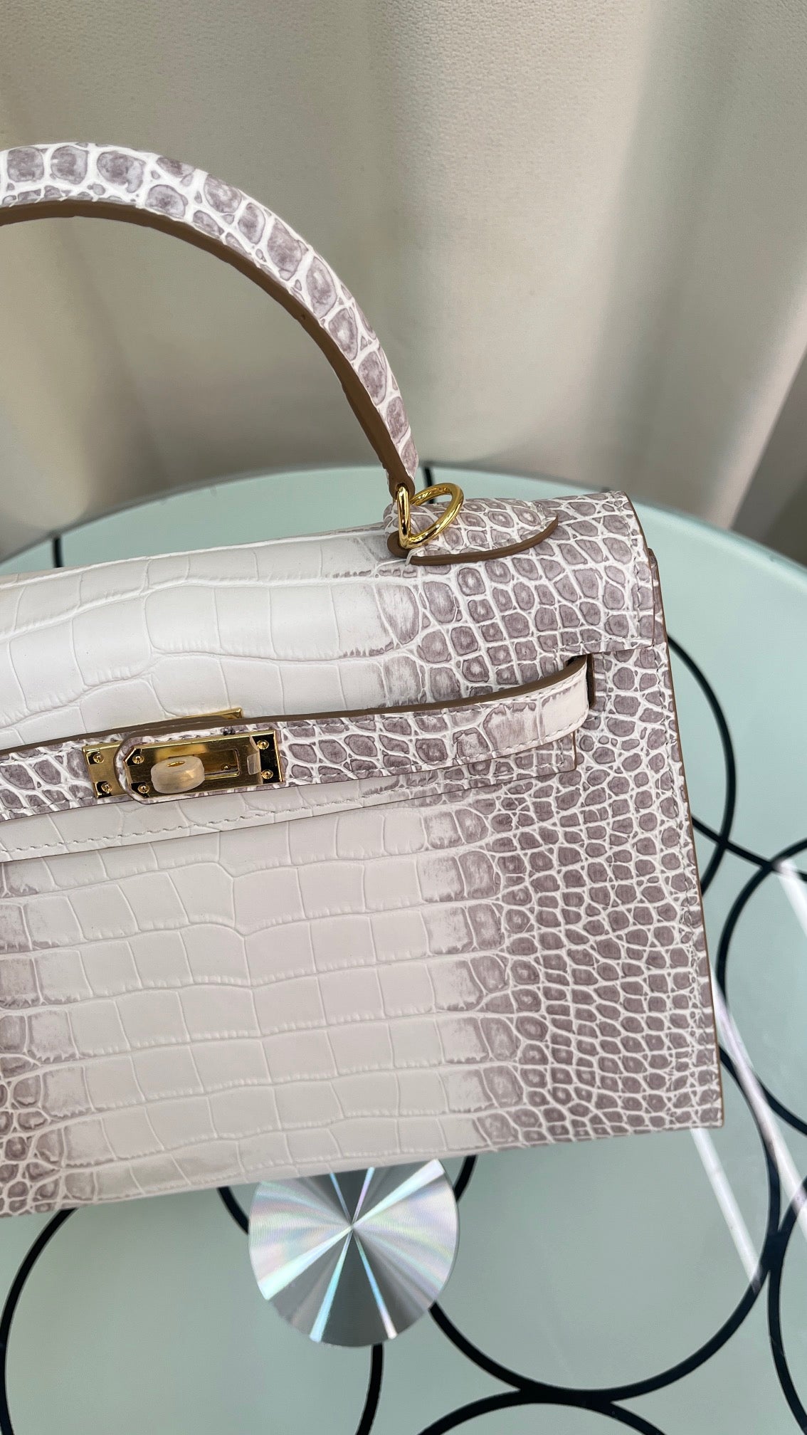 HERMÈS KELLY CROCODILE 25CM  - 1:1 HIGH END