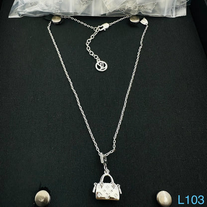 LOUIS VUITTON MONOGRAM CHARMS NECKLACE – FULL SET – 1:1 HIGH END