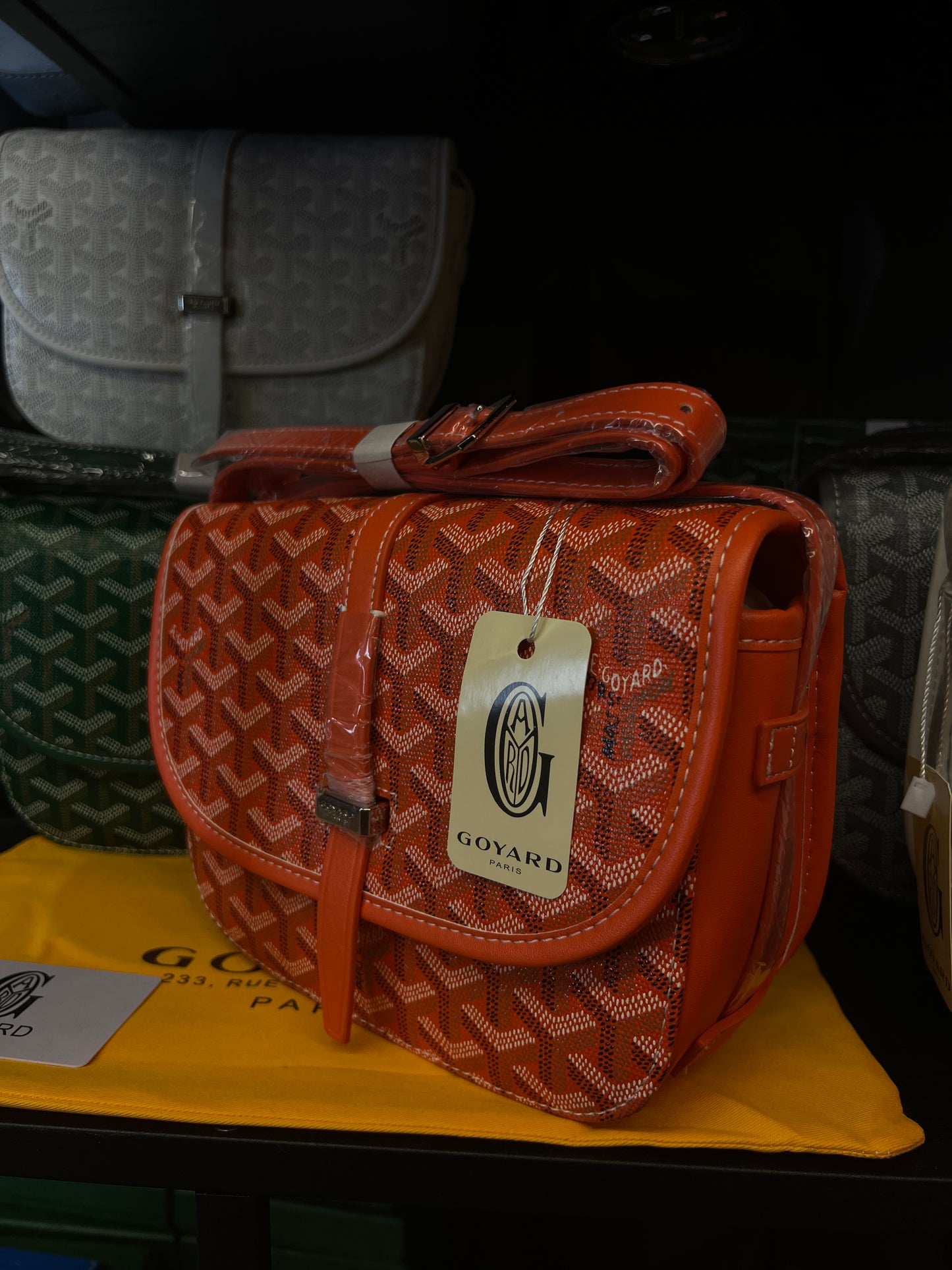 GOYARD BAG ORANGE - HIGH END QUALITY - PU LEDER