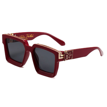 LOUIS VUITTON OVERSIZED SQUARE SUNGLASSES – FULL SET – 1:1 HIGH END