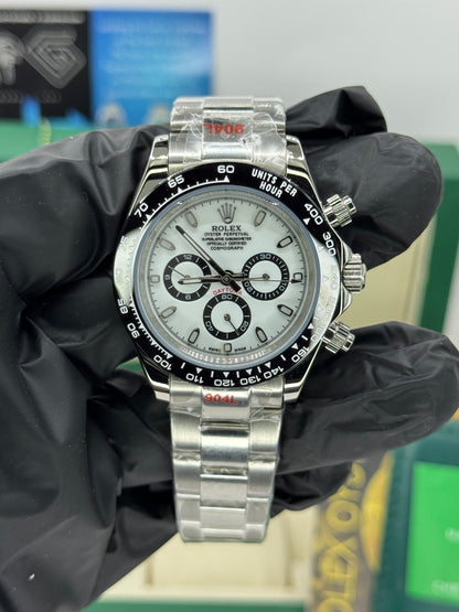 ROLEX DAYTONA - PANDA - COSMOGRAPH - OYSTER - 40MM U1 FACTORY - AUTOMATIK