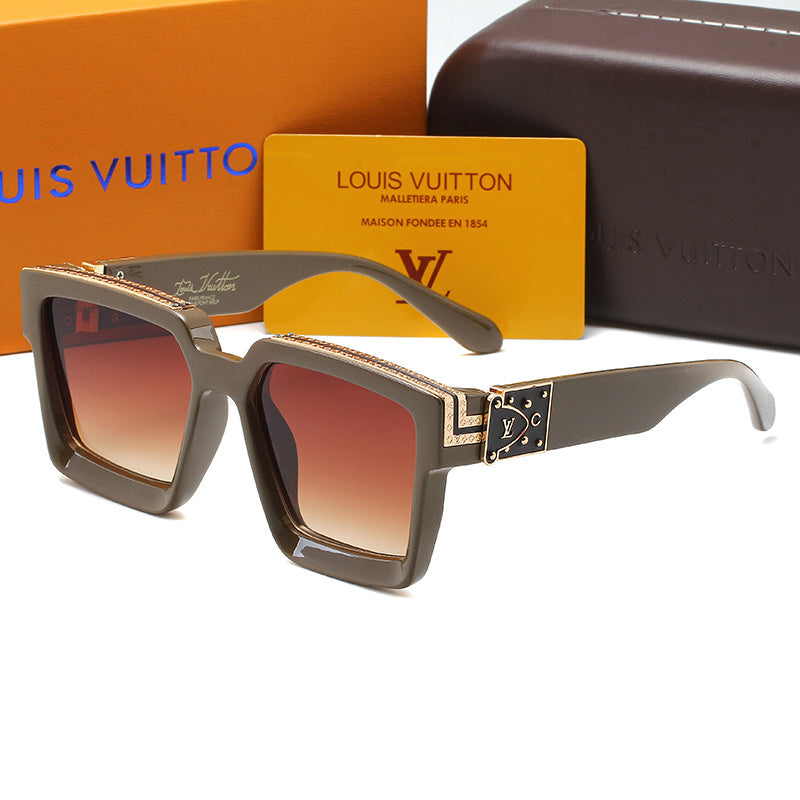 LOUIS VUITTON OVERSIZED SQUARE SUNGLASSES – FULL SET – 1:1 HIGH END