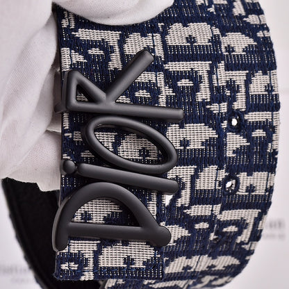 DIOR OBLIQUE DIOR LETTER RETRO BUCKLE BELT – FULL SET – 1:1 HIGH END