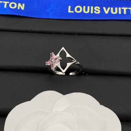 LOUIS VUITTON PINK BLOSSOM RING – Full Set - 1:1 HIGH END
