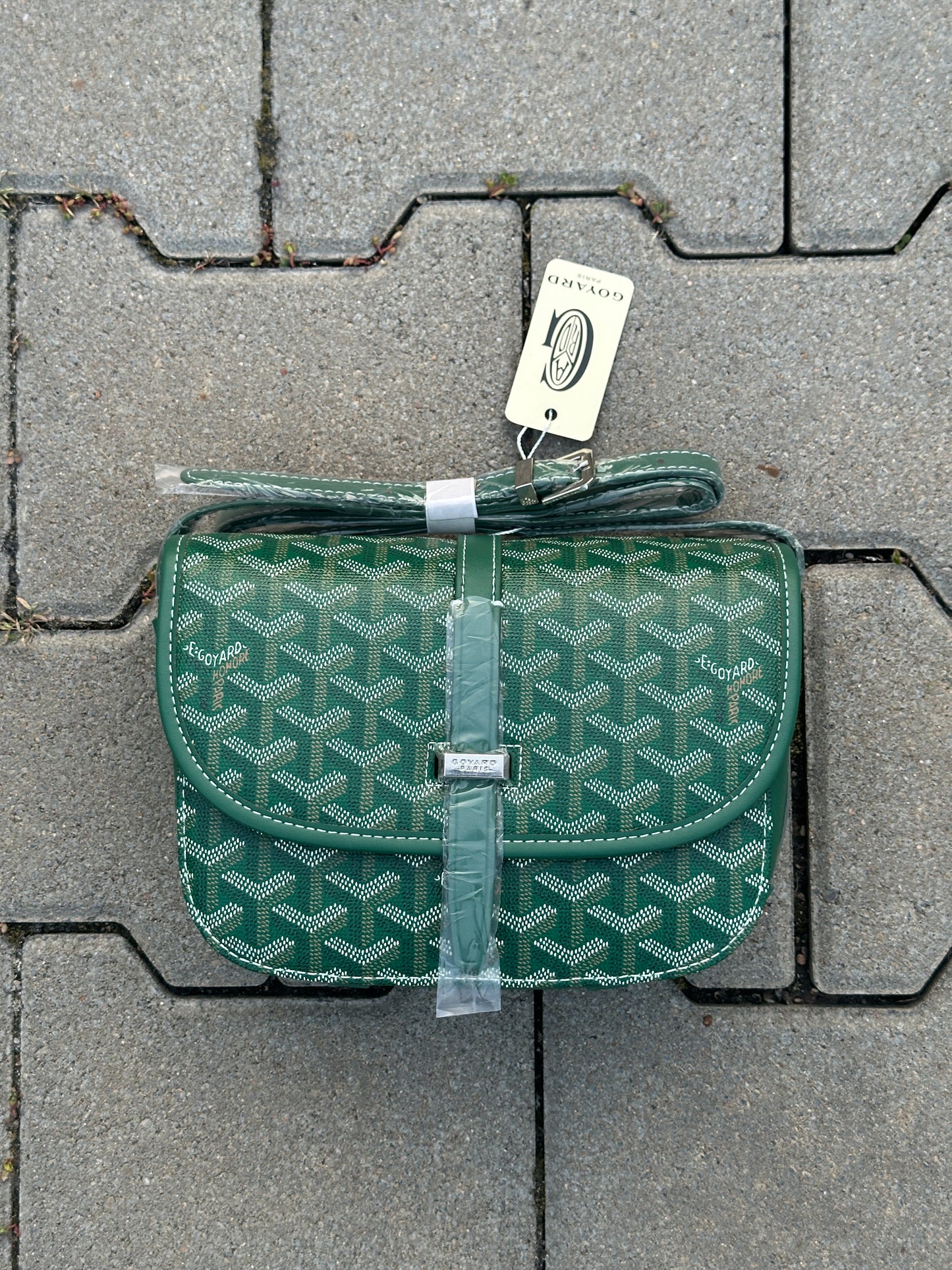 GOYARD CROISIÈRE TASCHE IN GRÜN - HIGH END QUALITY - PU LEDER