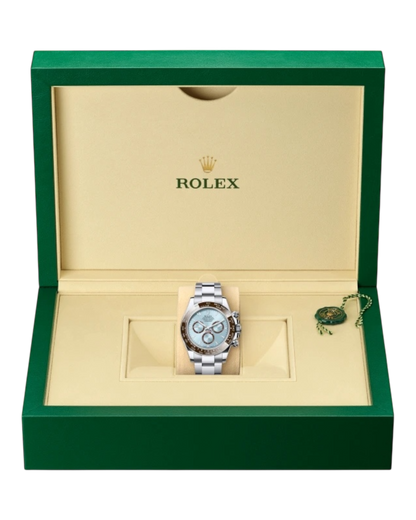 Rolex Cosmograph Daytona 40mm Platinum Ice Blue Dial Oyster - AUTOMATIK U1-Factory