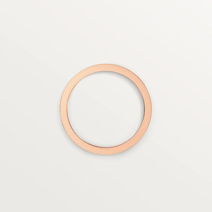 Cartier C de Cartier Ring aus Roségold mit einem Brillanten