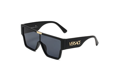 VERSACE OVERSIZED SHIELD SUNGLASSES – FULL SET – 1:1 HIGH END
