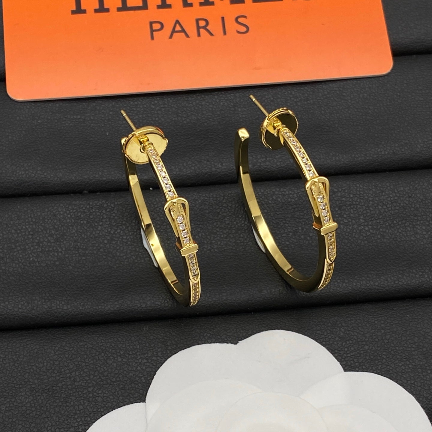 HERMÈS KELLY HOOP EARINGS – Full Set - 1:1 HIGH END