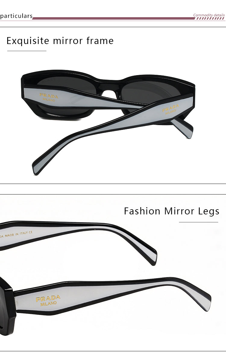 PRADA RECTANGULAR SUNGLASSES – FULL SET – 1:1 HIGH END