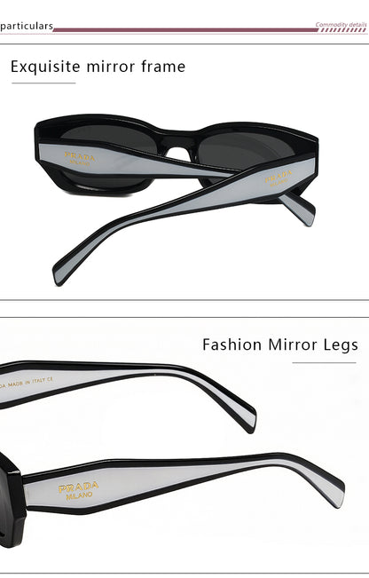 PRADA RECTANGULAR SUNGLASSES – FULL SET – 1:1 HIGH END