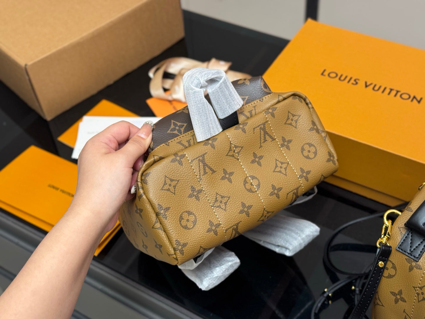 LOUIS VUITTON PALM SPRINGS BACKPACK – Full Set  - 1:1 HIGH END