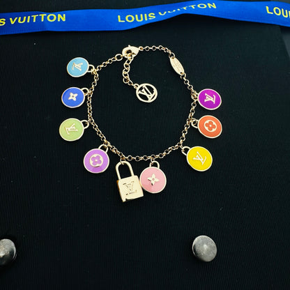 LOUIS VUITTON CONFETTI NECKLACE / BRACELET – Full Set - 1:1 HIGH END