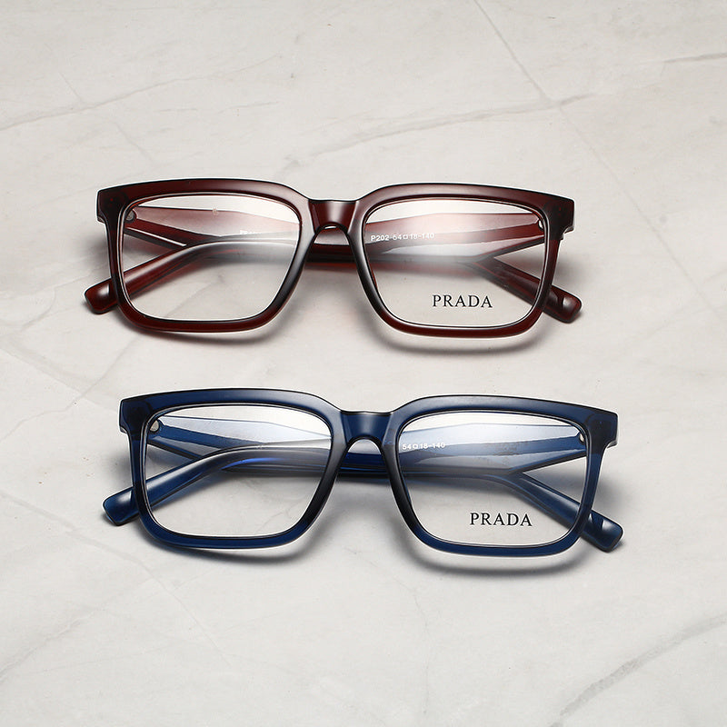 PRADA RECTANGULAR OPTICAL GLASSES – FULL SET – 1:1 HIGH END