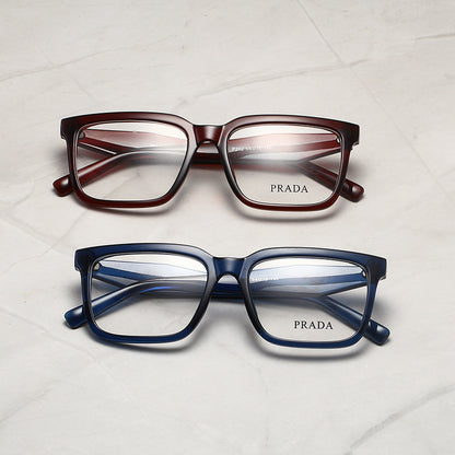PRADA RECTANGULAR OPTICAL GLASSES – FULL SET – 1:1 HIGH END