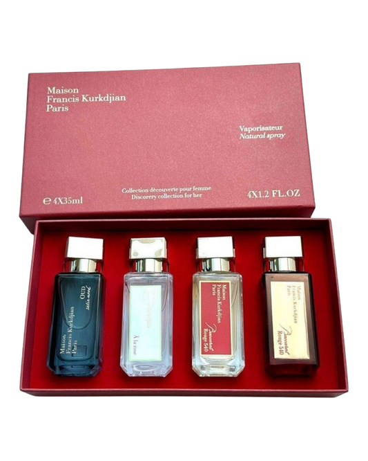 Maison Francis Kurkdjian Paris SET 4 x 35ml BACCARAT ROUGE Eau de Parfum - OVP