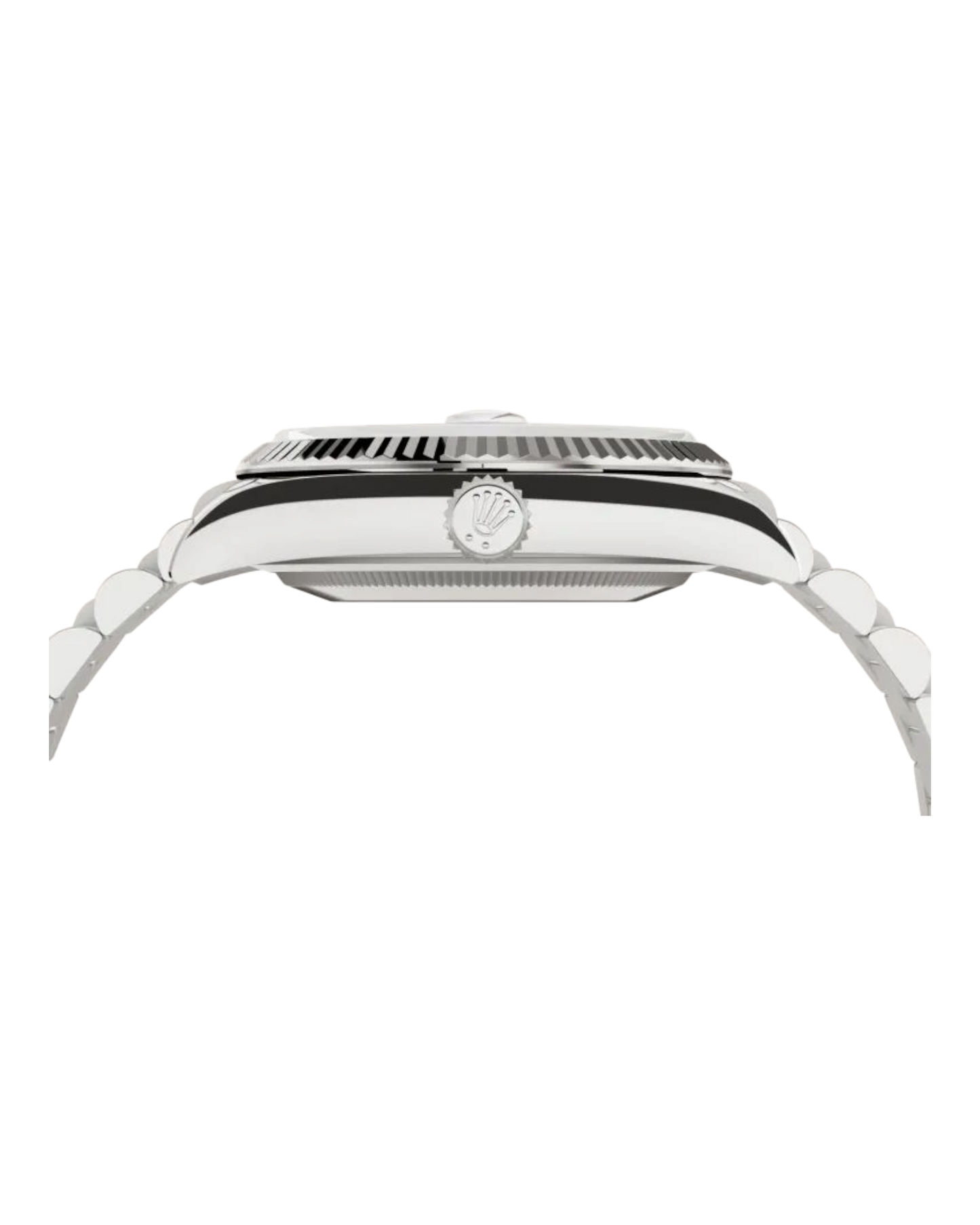 Rolex Day-Date Silver Dial, 40mm White Gold President - U1 FACTORY - AUTOMATIK