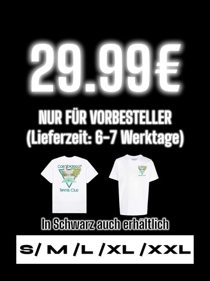 CASABLANCA T-SHIRT WEIẞ HIGH END - DICKER STOFF ( DROPSHIPPING PRODUKT )