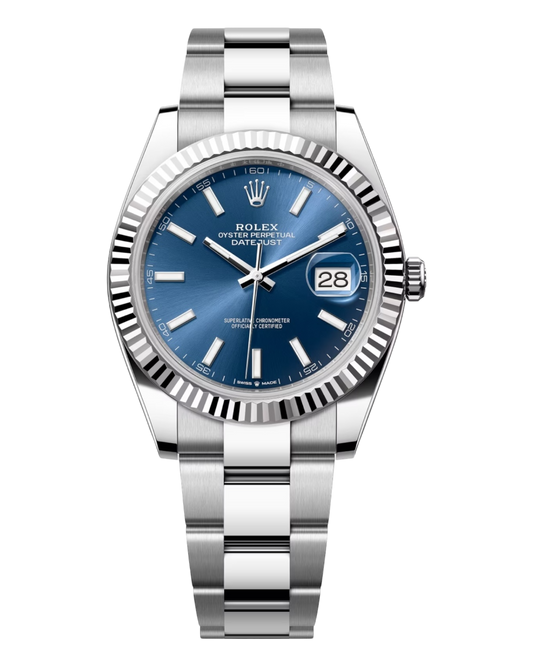 Rolex Datejust 41mm Blue Dial - U1 FACTORY - AUTOMATIK - Oyster