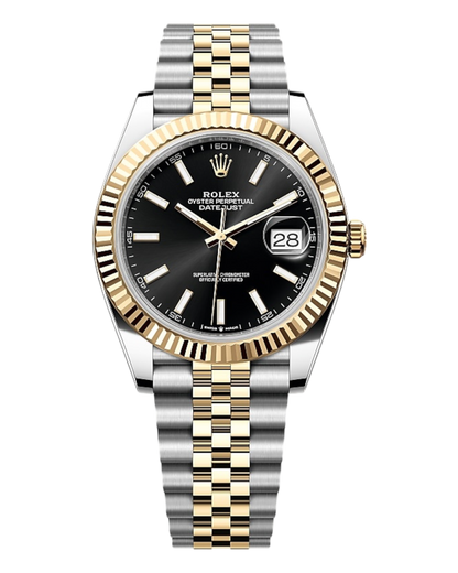 Rolex Datejust 41mm Black Dial  Bicolor Jubilee - U1 FACTORY - AUTOMATIK