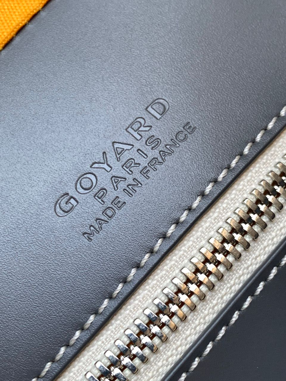 Sac Goyard - gris - Porte-documents haut de gamme style Ambassadeur - Toile à chevrons
 | 7A SUPER | QUALITÉ ORIGINALE | ENSEMBLE COMPLET