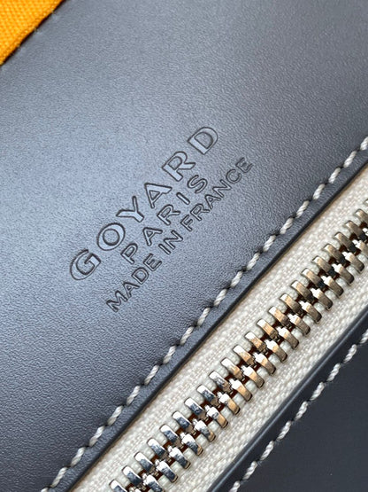 Sac Goyard - gris - Porte-documents haut de gamme style Ambassadeur - Toile à chevrons
 | 7A SUPER | QUALITÉ ORIGINALE | ENSEMBLE COMPLET