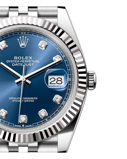 Rolex Datejust 36mm Blue with Diamonds Dial - Jubilee - U1 FACTORY - AUTOMATIK