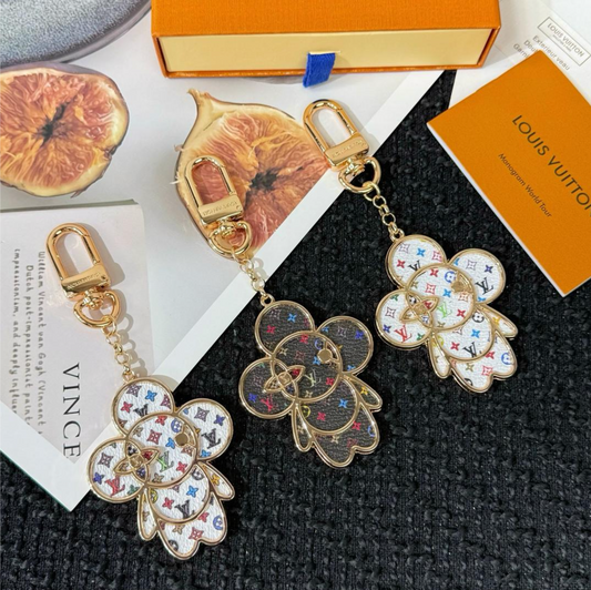 LOUIS VUITTON SCHLÜSSELANHÄNGER / KEYCHAIN SET - MIT BOX - HIGH END 1:1