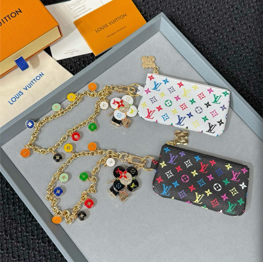 LOUIS VUITTON SCHLÜSSELANHÄNGER / KEYCHAIN SET - MIT BOX - HIGH END 1:1