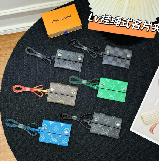 LOUIS VUITTON CARDHOLDER / WALLET / SCHLÜSSELANHÄNGER / KEYCHAIN SET - MIT BOX - HIGH END 1:1