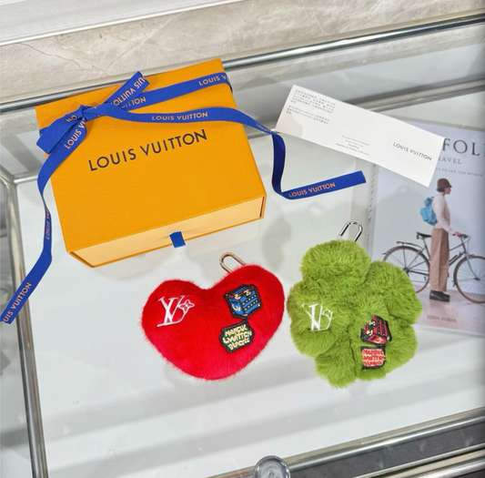LOUIS VUITTON SCHLÜSSELANHÄNGER / KEYCHAIN SET - MIT BOX - HIGH END 1:1