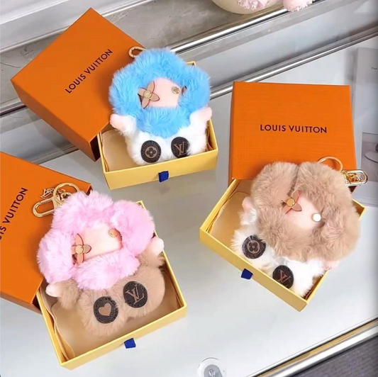 LOUIS VUITTON SCHLÜSSELANHÄNGER / KEYCHAIN SET - MIT BOX - HIGH END 1:1