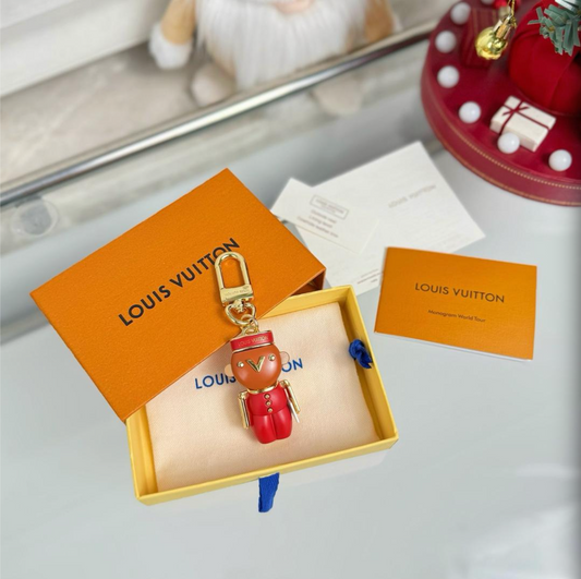 LOUIS VUITTON SCHLÜSSELANHÄNGER / KEYCHAIN SET - MIT BOX - HIGH END 1:1