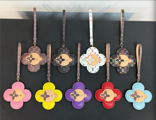 LOUIS VUITTON SCHLÜSSELANHÄNGER / KEYCHAIN SET - MIT BOX - HIGH END 1:1