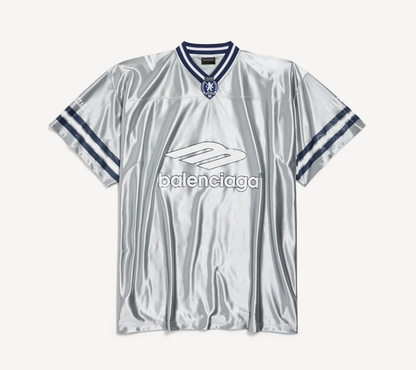BALENCIAGA FOOTBALL V-NECK T-SHIRT - 1:1 HIGH END