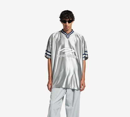 BALENCIAGA FOOTBALL V-NECK T-SHIRT - 1:1 HIGH END