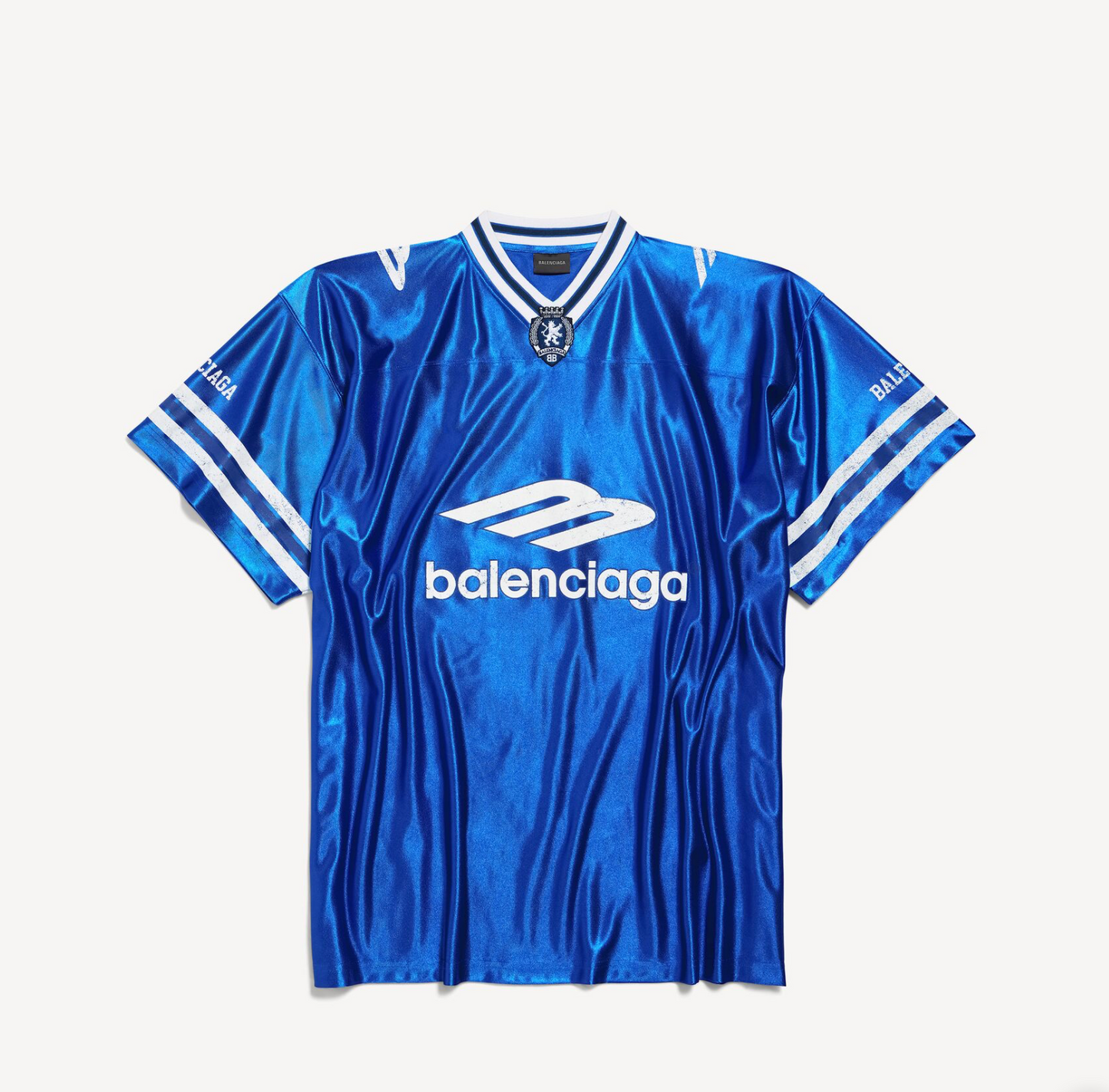 BALENCIAGA FOOTBALL V-NECK T-SHIRT - 1:1 HIGH END