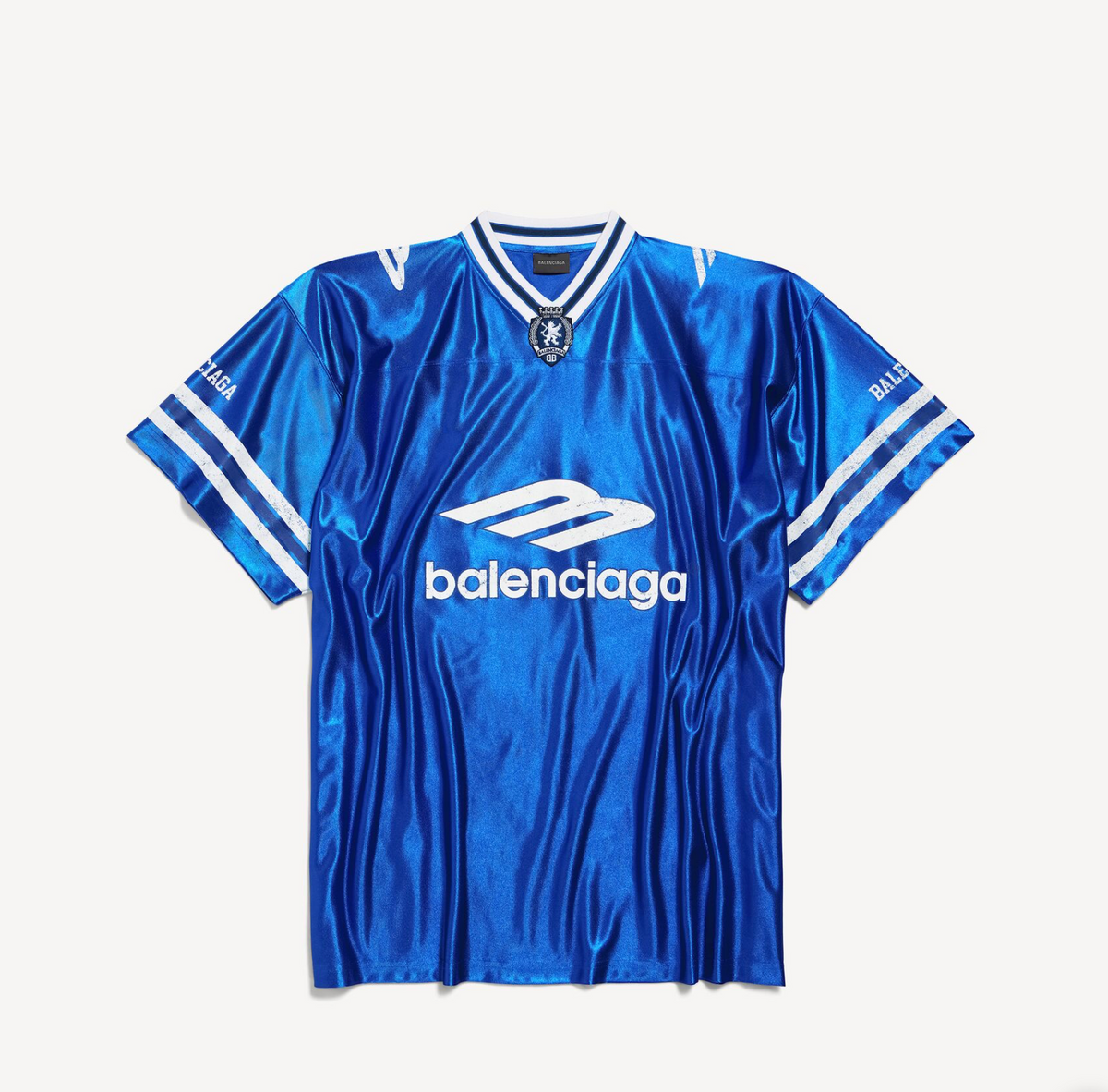 BALENCIAGA FOOTBALL V-NECK T-SHIRT - 1:1 HIGH END