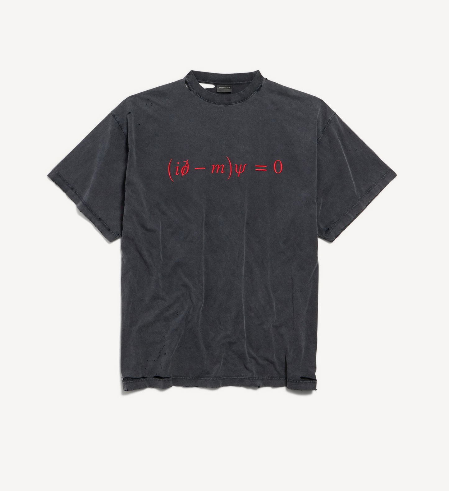 BALENCIAGA DIRAC EQUATION OVERSIZED T-SHIRT - 1:1 HIGH END