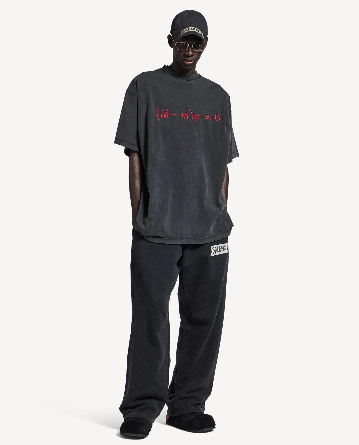 BALENCIAGA DIRAC EQUATION OVERSIZED T-SHIRT - 1:1 HIGH END