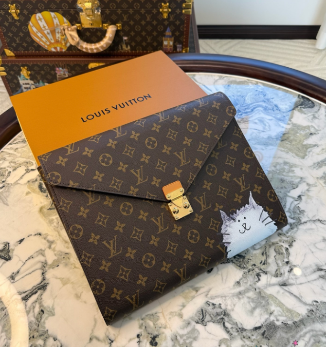 LOUIS VUITTON MASK MAPPE S-LOCK – Full Set  - 1:1 HIGH END