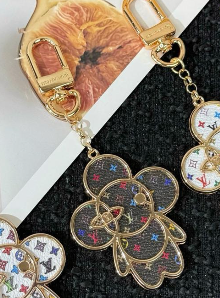 LOUIS VUITTON SCHLÜSSELANHÄNGER / KEYCHAIN SET - MIT BOX - HIGH END 1:1